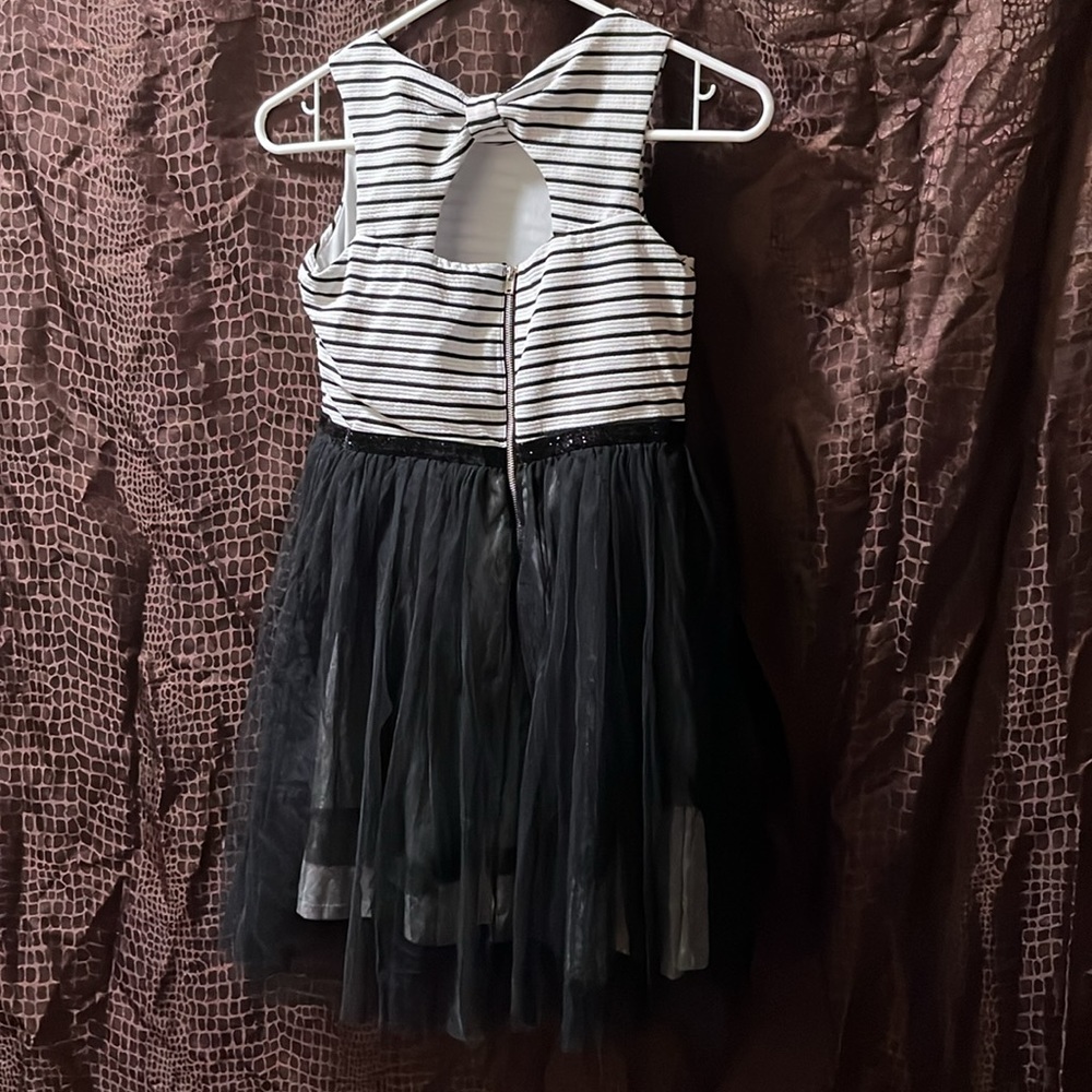 Three pink hearts kids dress - Picture 4 of 6